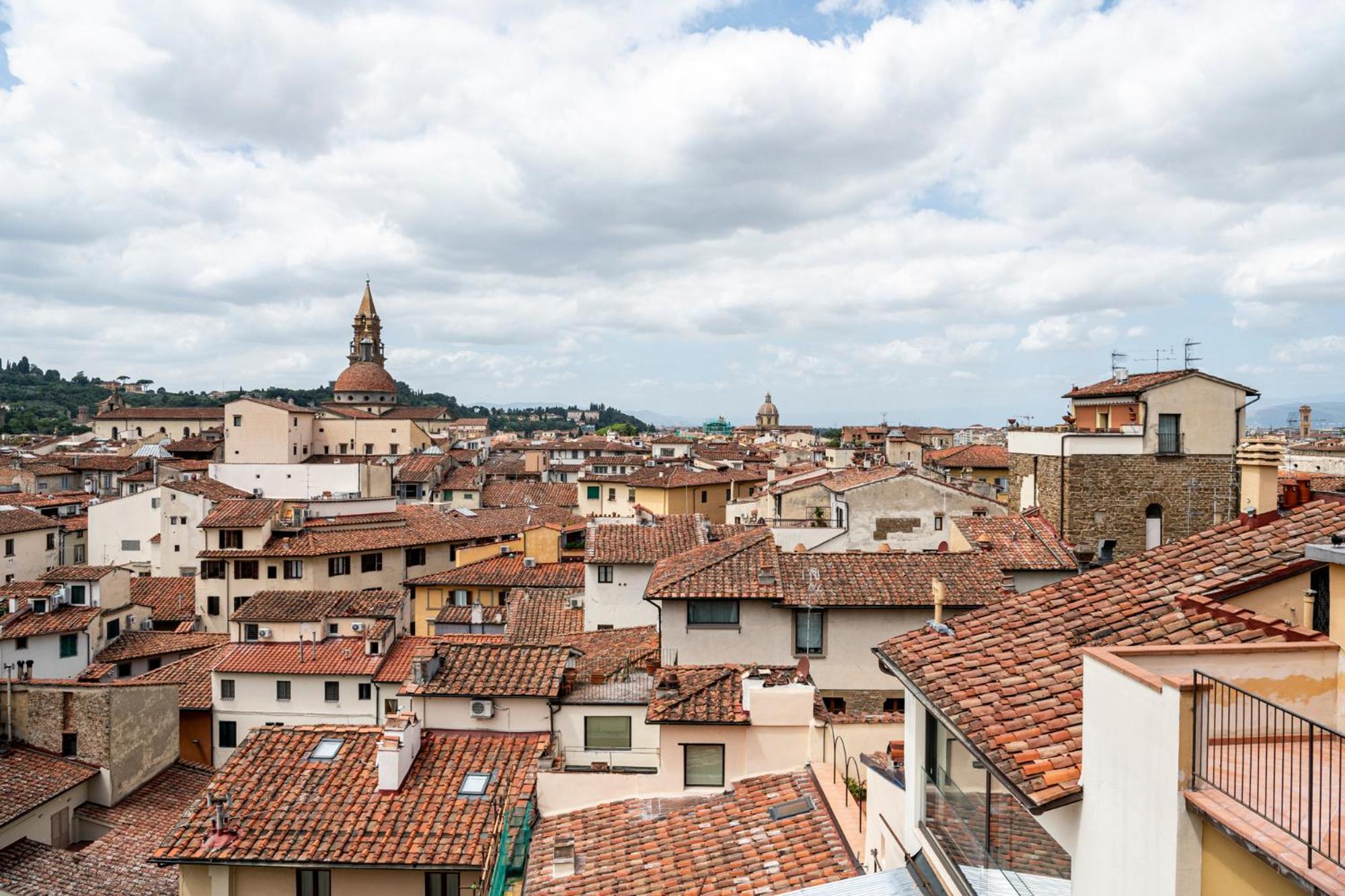 Ferienwohnung Two Towers-Ramaglianti & Belfredelli Florenz Exterior foto