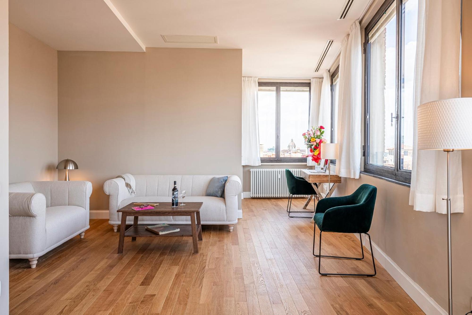 Ferienwohnung Two Towers-Ramaglianti & Belfredelli Florenz Exterior foto